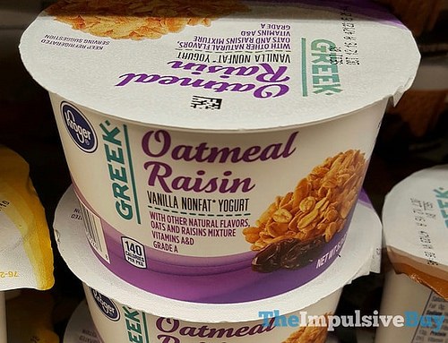 V8 Protein Bars: Oatmeal Raisin Review – Kroger Oatmeal Raisin Greek Yogurt Shopping Guide